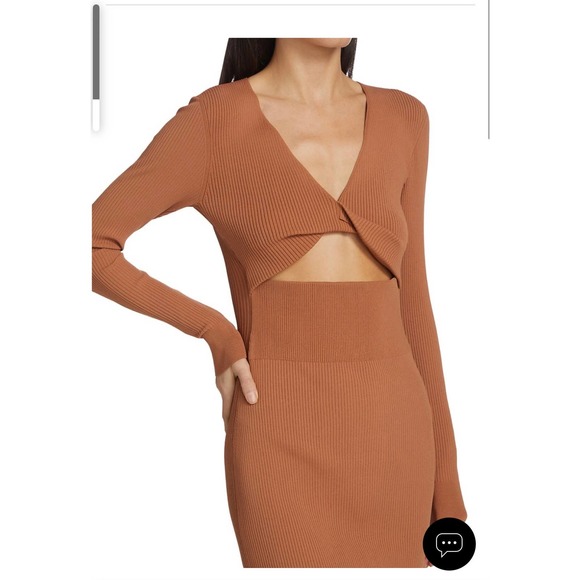 A.L.C. Madison Dress in Terracotta size large NWT - Picture 5 of 8